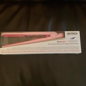 New IZUTECH BTX450 One Inch Styler Cotton Pink